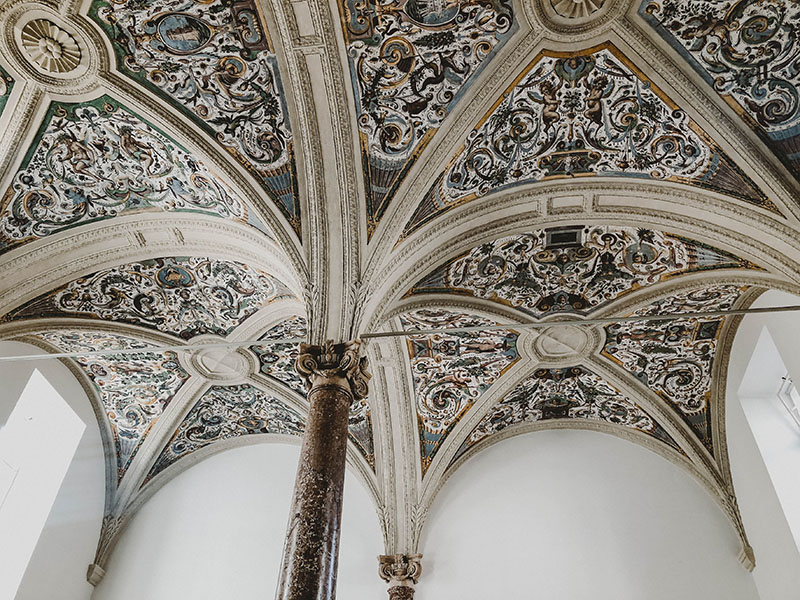 Foto: Decke vom Sala Terrana