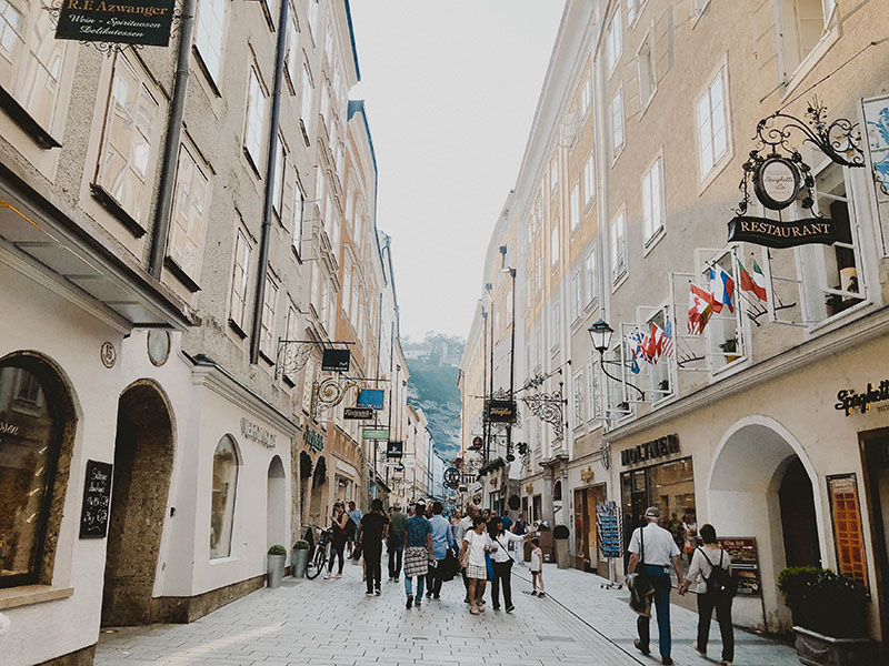 Foto: Getreidegasse Salzburg