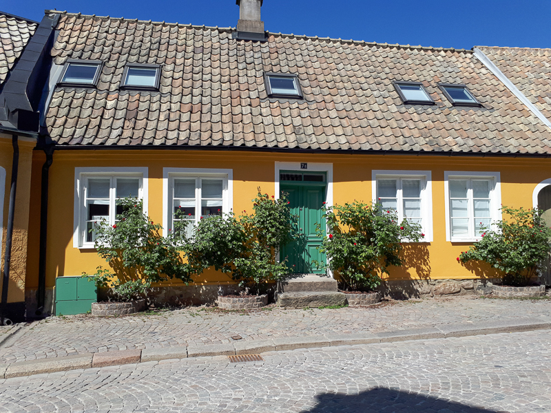 Foto: Gelbes Haus in Schweden