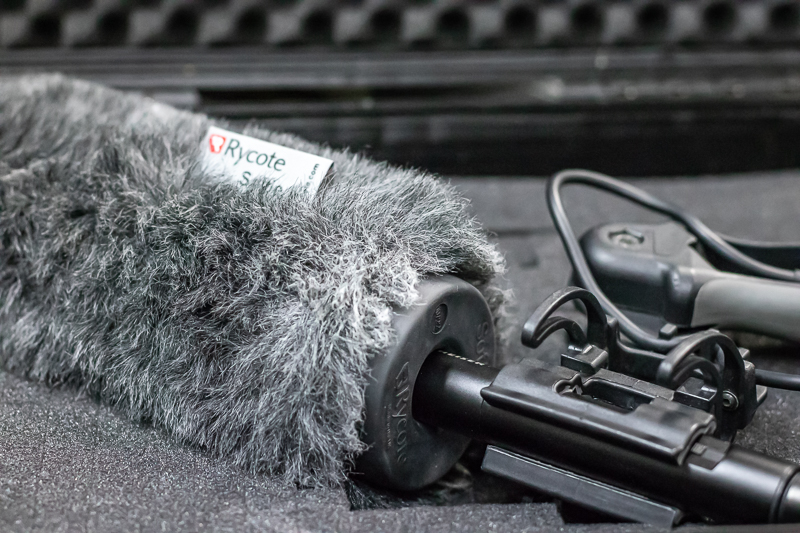 Mikrofon des MedienLabors am FB Kommunikationswissenschaft