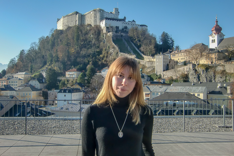 Auslandsstudium Iuliia Dachterasse Unipark