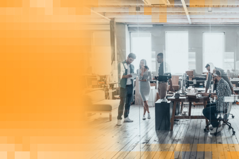 Digitalisierung Social Media Büro