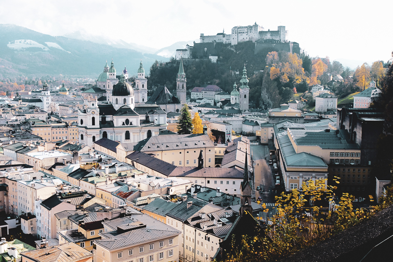 Studium. Salzburger Stadtansicht