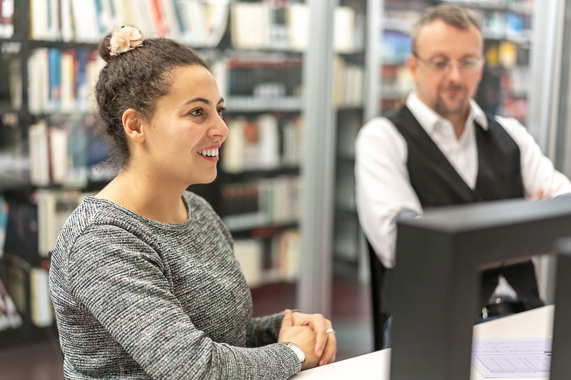 Interview am Fachbereich Erziehungswissenschaft