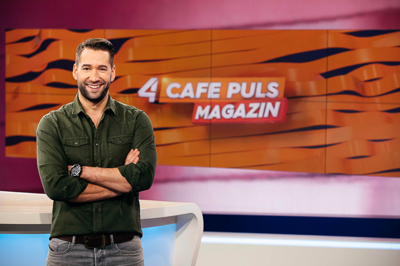 Moderator bei PULS 4