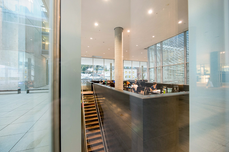 Blick in den Unipark