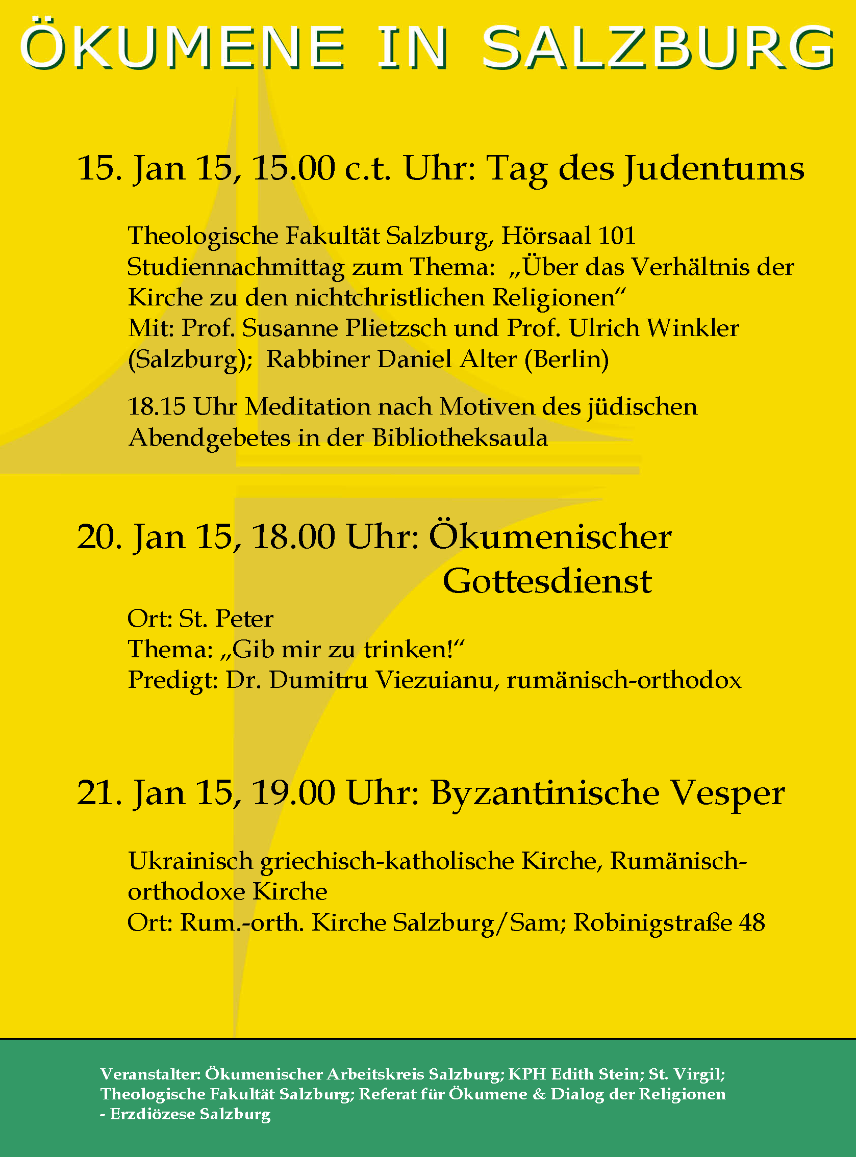 Tag des Judentums 2015