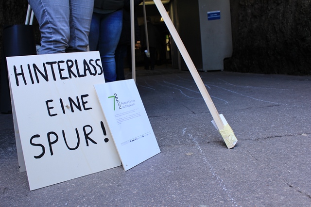 Aktion in der M&ouml;nchsberggarage