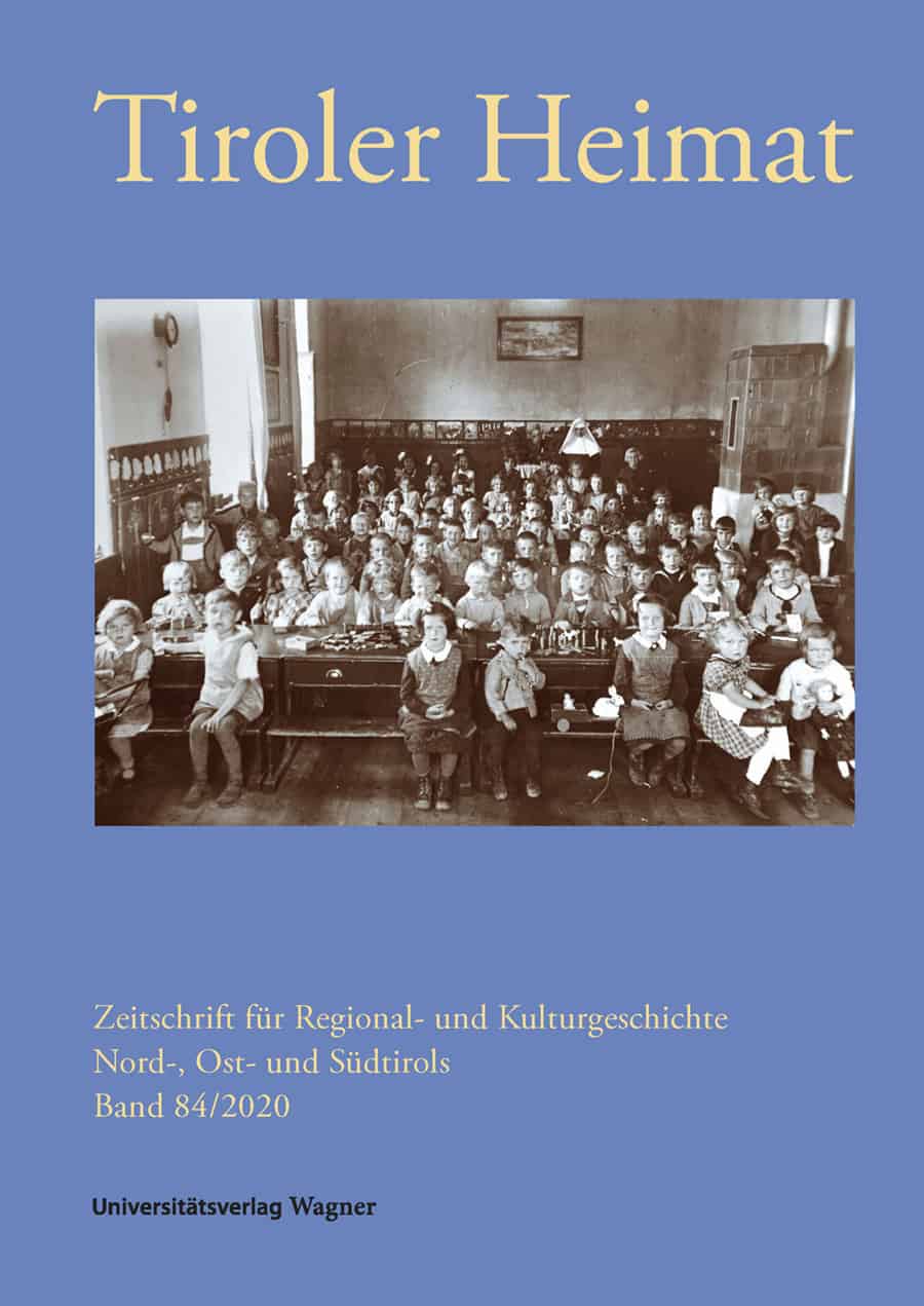 Cover Antenhofer / Schober, Hg., Tiroler Heimat Band 84