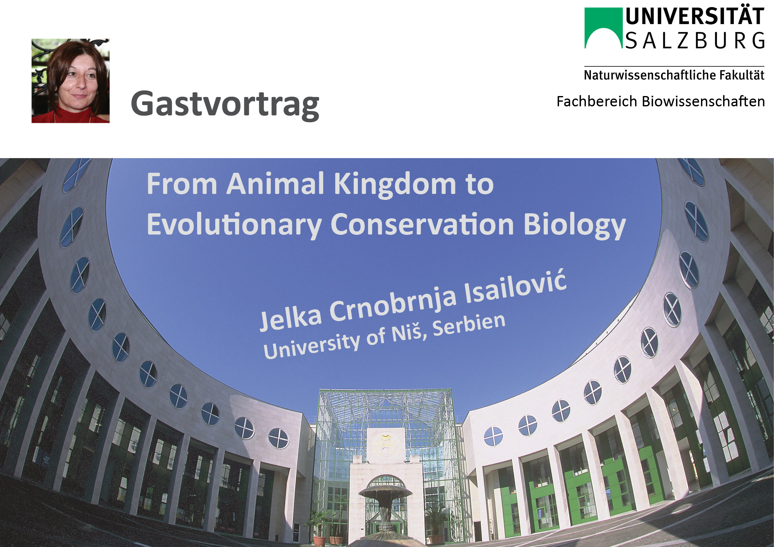 Einladung Gastvortrag Crnobrnja
