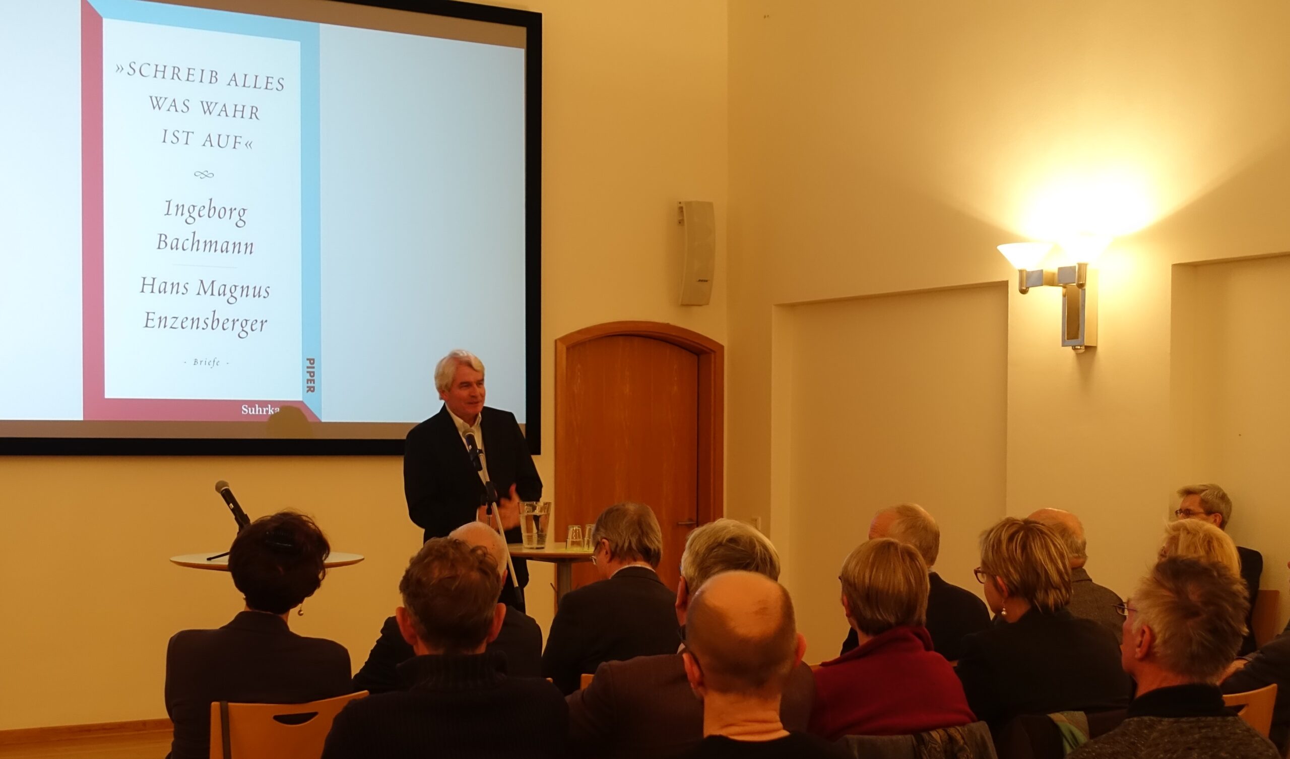 Begrüßung: Rektor Heinrich Schmidinger