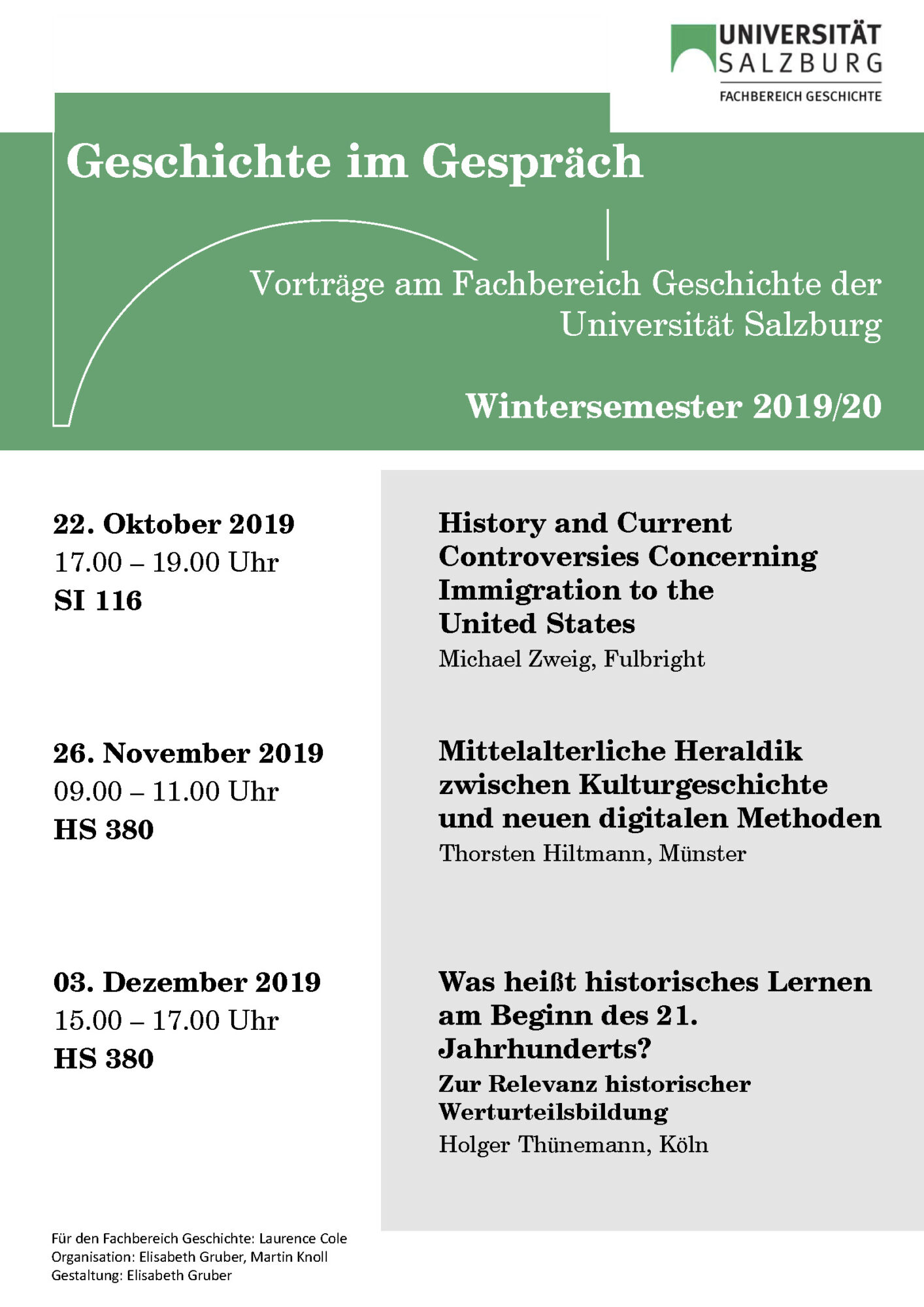 Programm Wi SE 2019 Geschichte im Gespräch