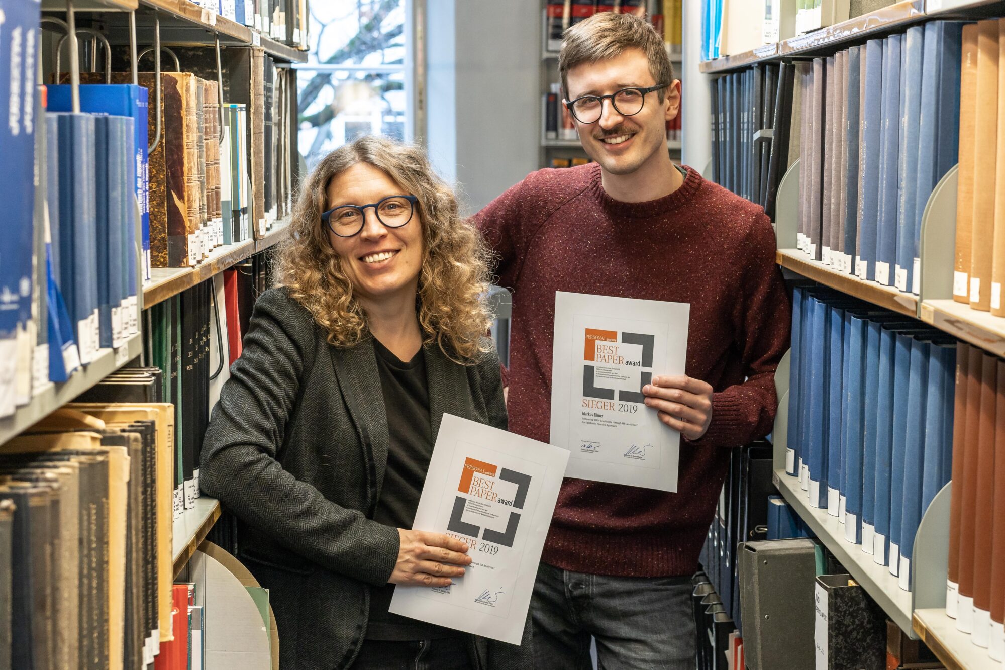Prof. Dr. Astrid Reichel und Markus Ellmer - Foto: K. Müller