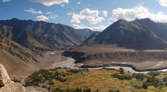 Talfüllungen für das Sedimentbudget des Himalaya