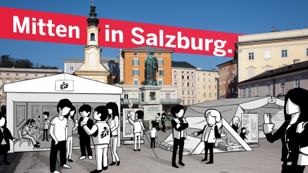 Bild Einladung: Mitten in Salzburg. Hilfe aus nächster Nähe.