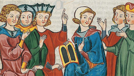 Codex Manesse, Gottfried von Straßburg