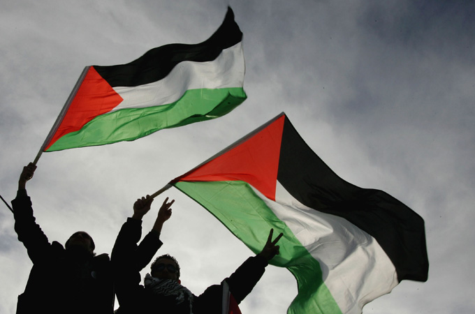 Palestinian Flags. quelle: transparency.aljazeera.net