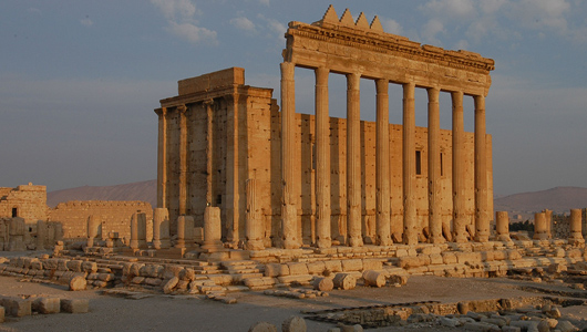 :© Andreas Schmidt-Colinet. Beltempel in Palmyra (1. Jh. n. Chr.