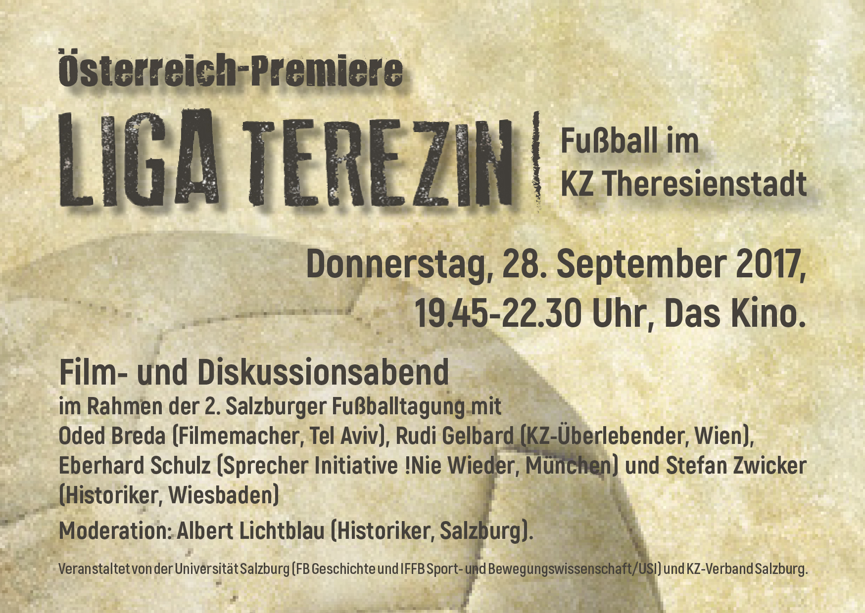 Filmplakat zu Liga Terezin