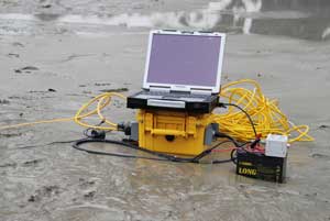 Bild eines Refraction seismic Gerätes