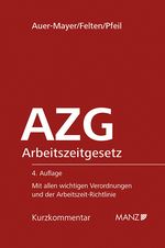 Cover AZG Arbeitszeitgesetz (2019)