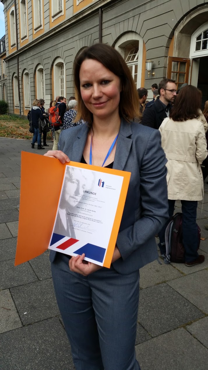 Anglistin Sarah Herbe