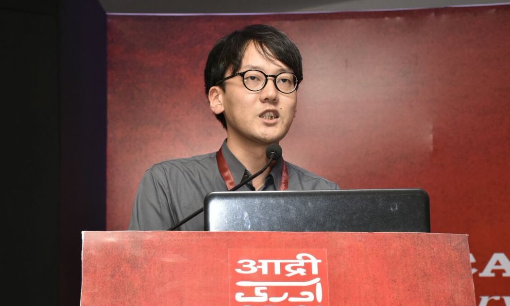 Kohei Saito, The ADRI 2018, Patna, India