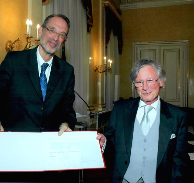 Günther E. Thüry Verleihung Professortitel 530x300
