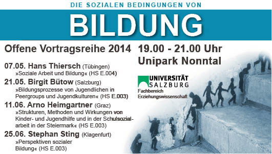 Vortragsreihe: Die sozialen Bedingungen von Bildung