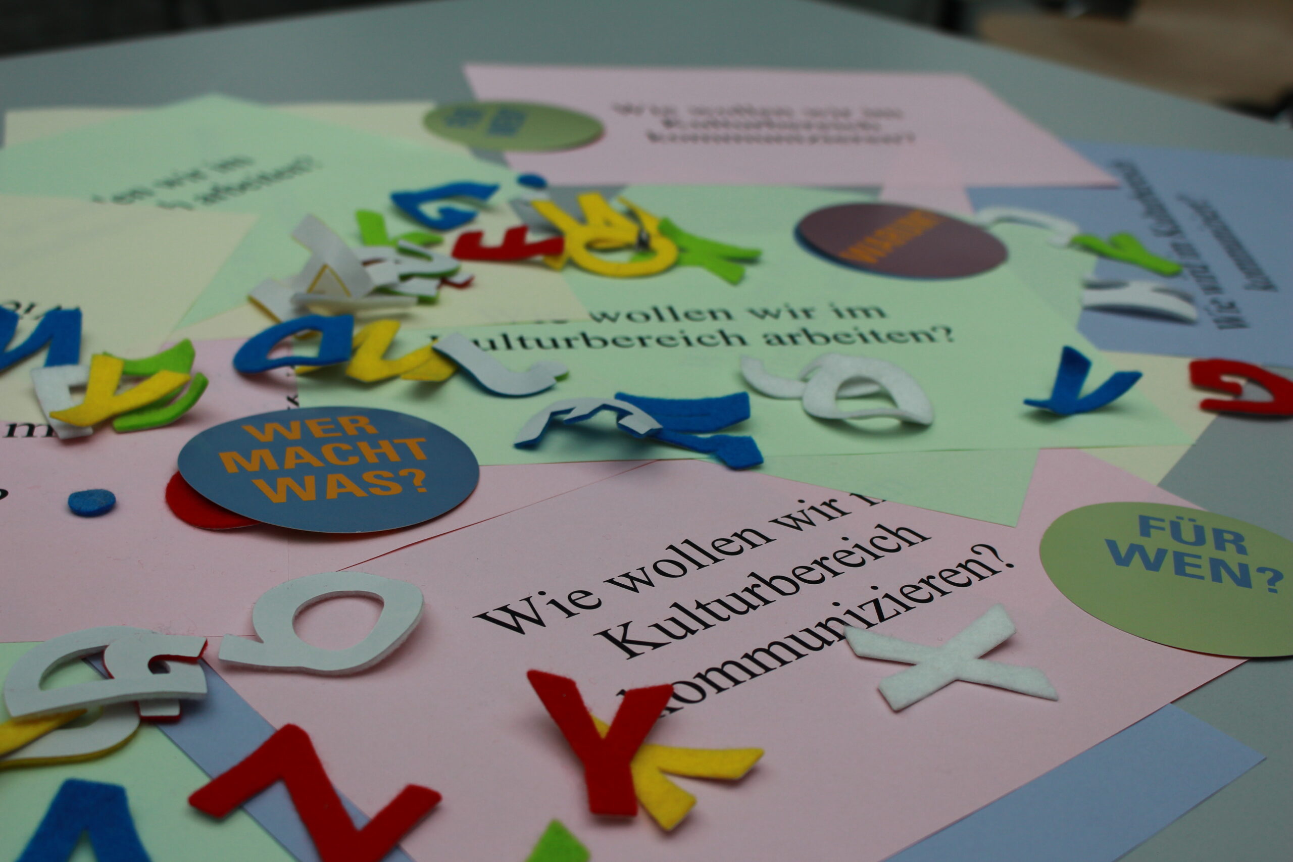 Fragen die in der Veranstaltung besprochen werden