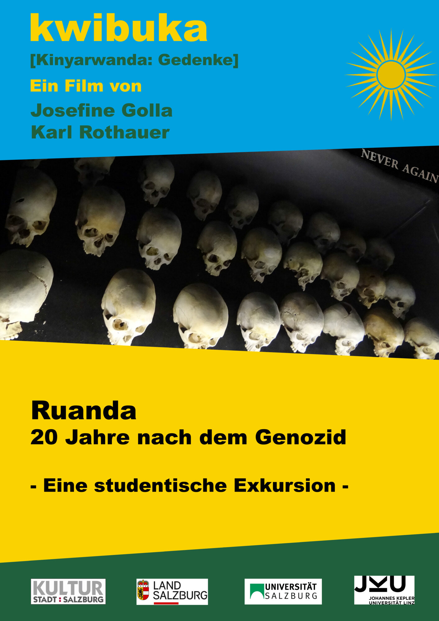 Filmplakat zu kwibuka - gedenke