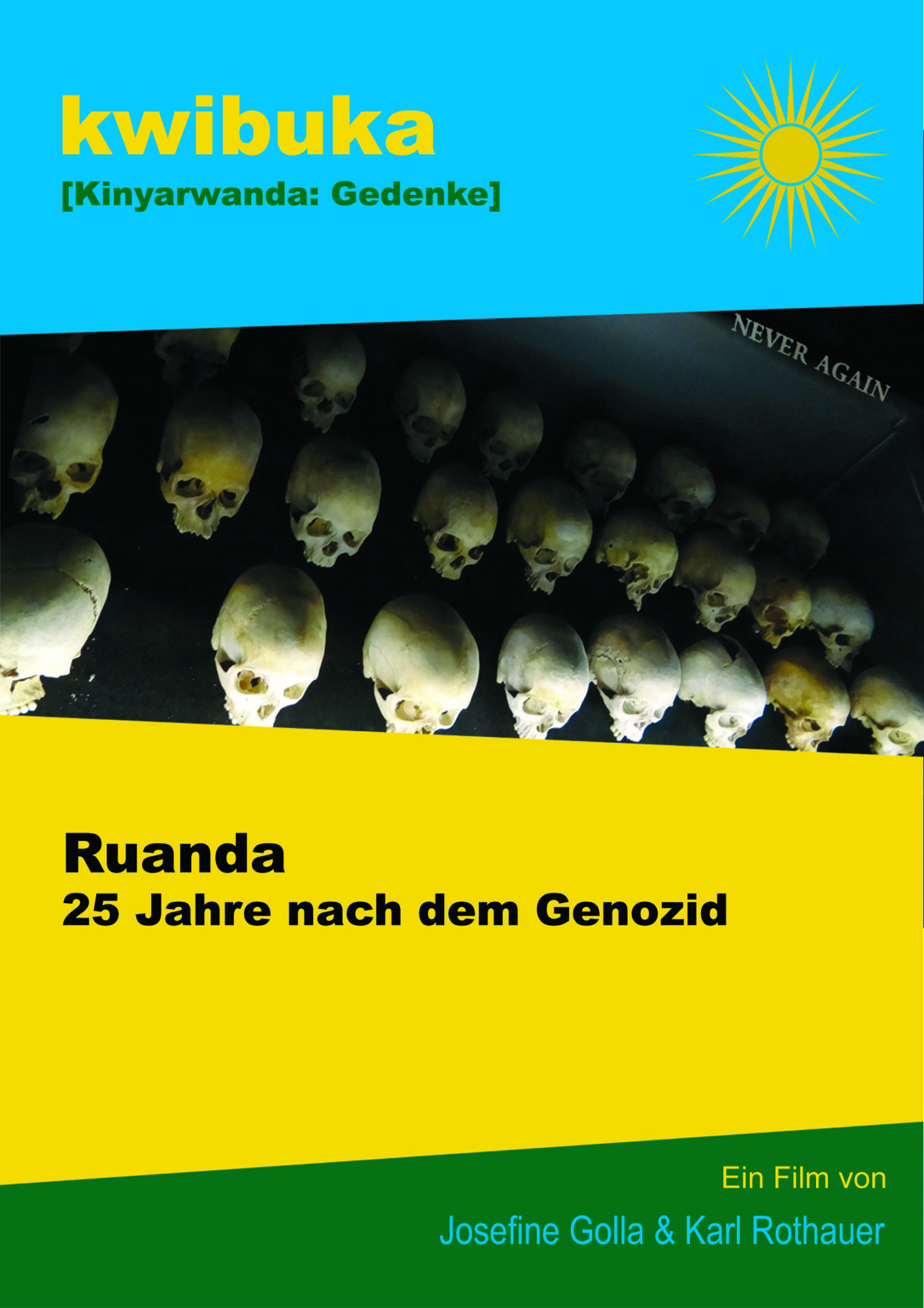 Plakat kwibuka - gedenke