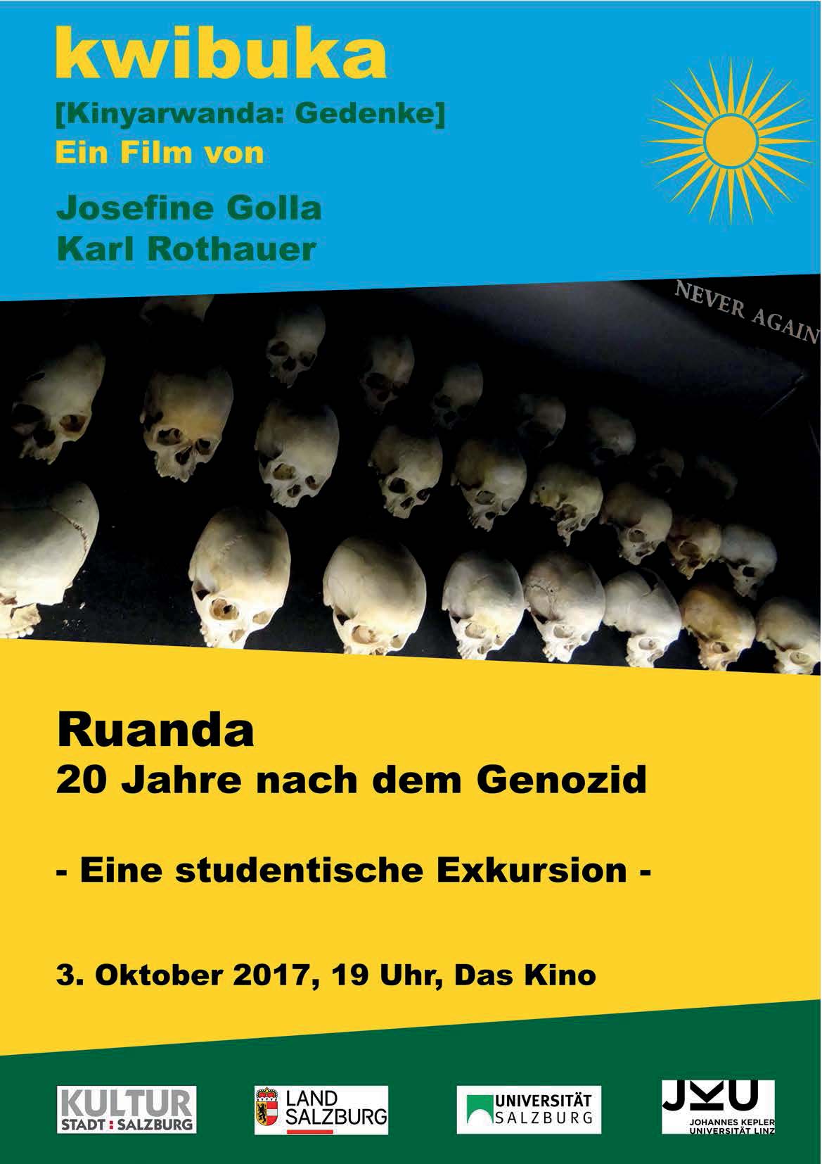 Filmplakat zu kwibuka - gedenke