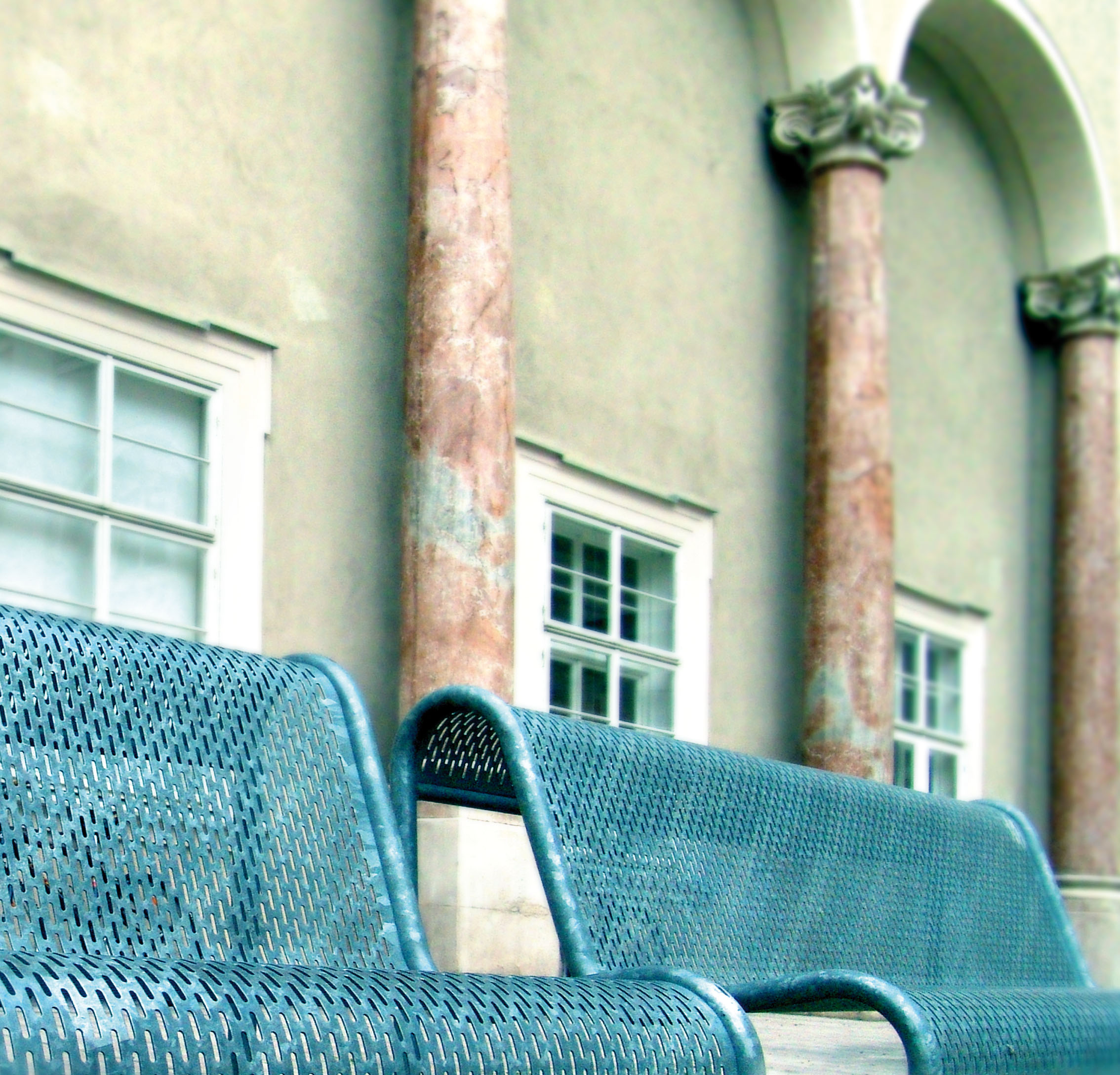 Innenhof der RWW-Fakultät RWW Fakultät