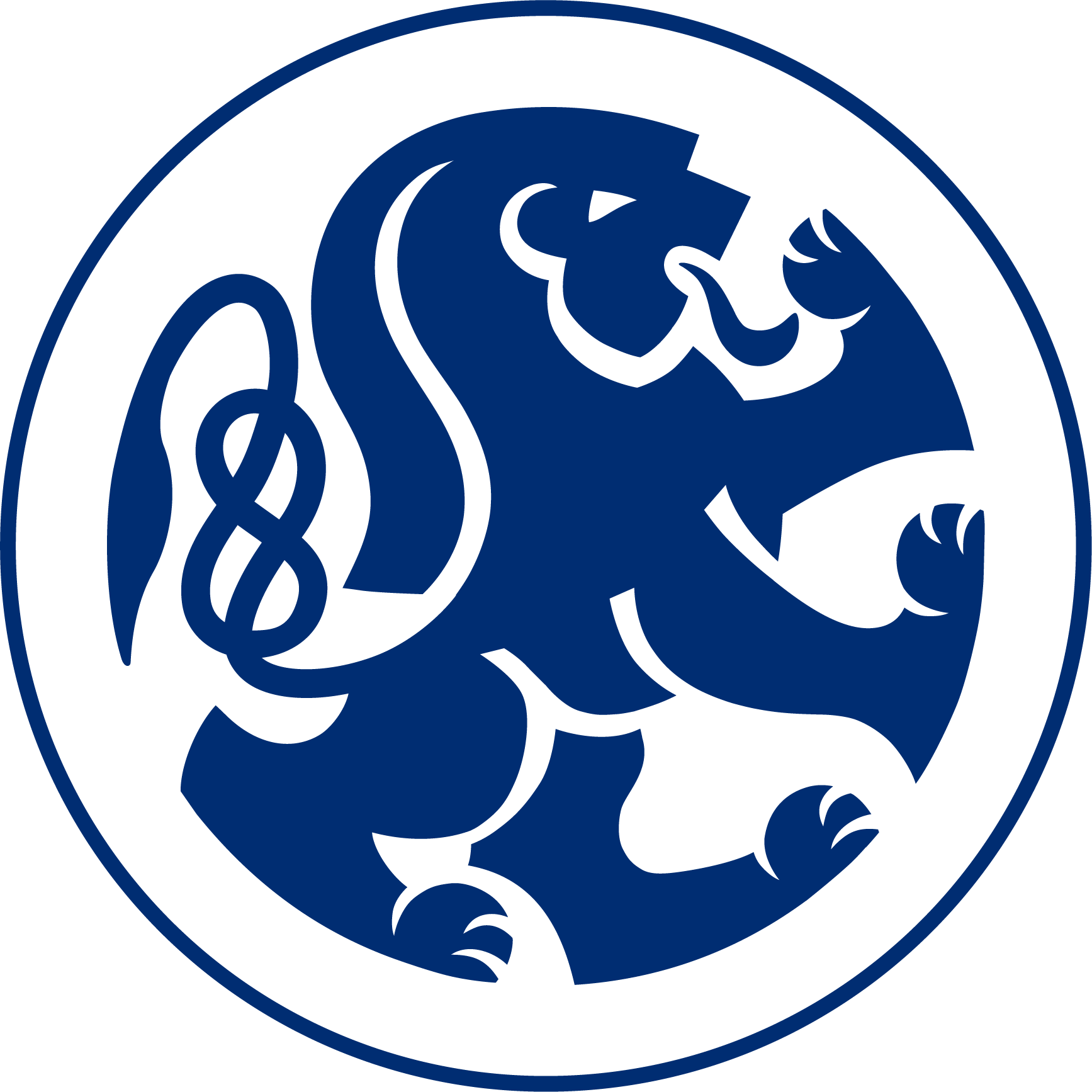 Logo of the PLUS in blue