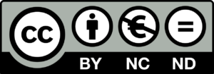 Creative Commons BY NC ND Icon