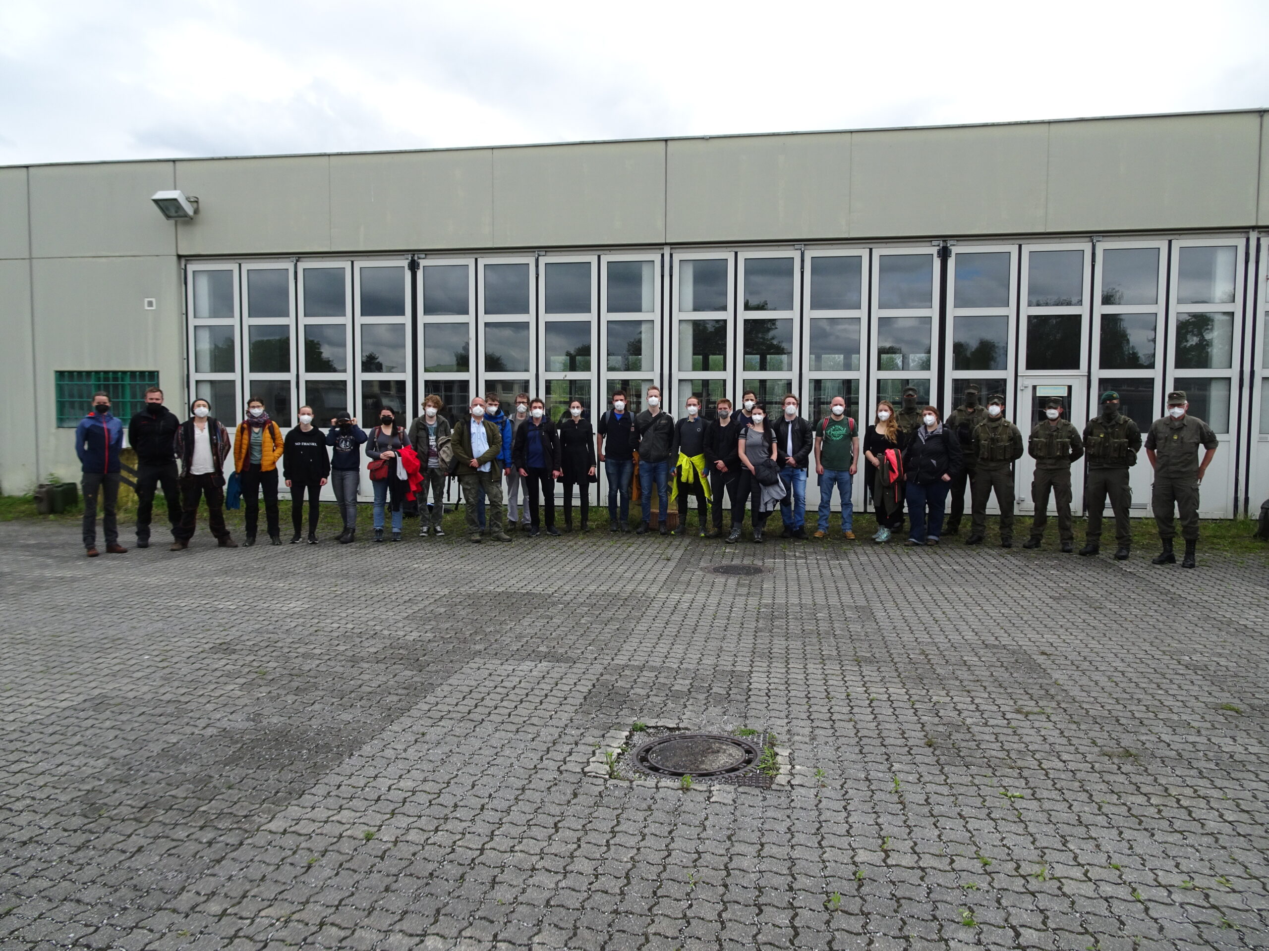 Gruppenfoto LV "R&ouml;mische Kampfformationen"