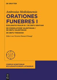 Publikationen CSEL_Orationes funebres I