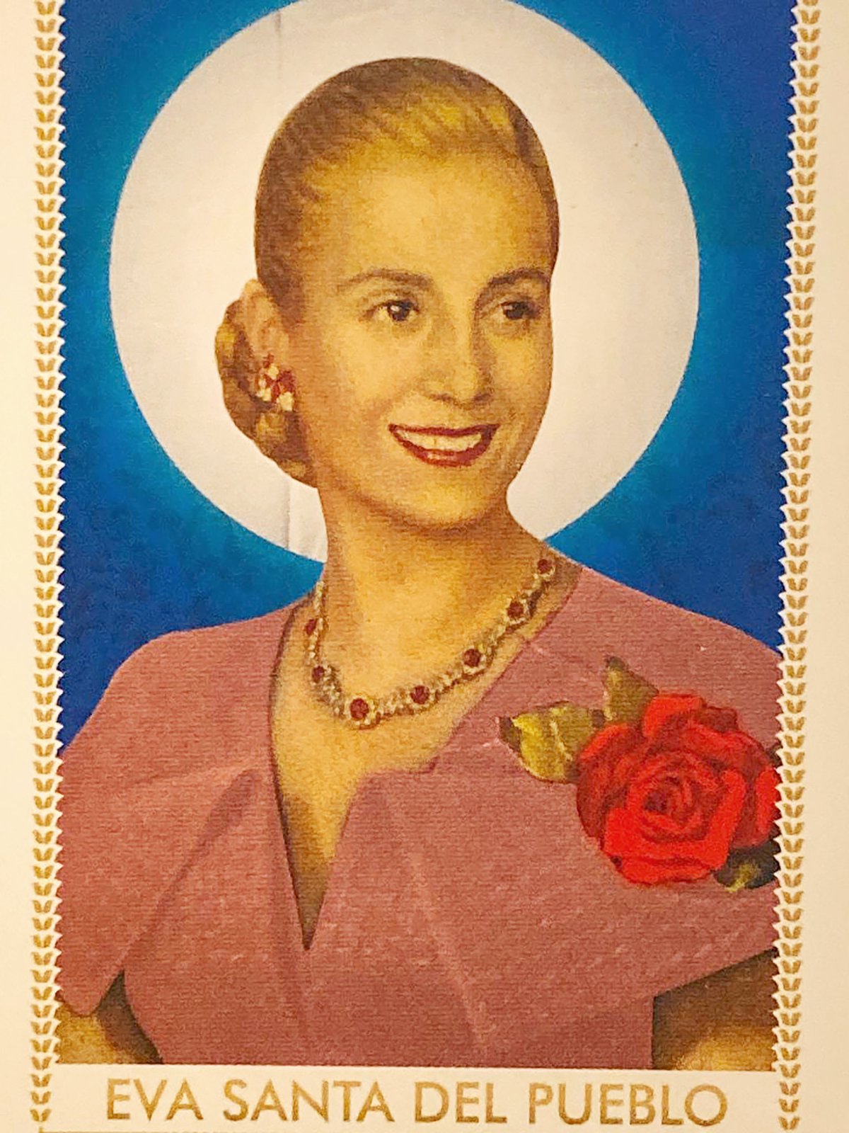 Eva Peron als Volksheilige