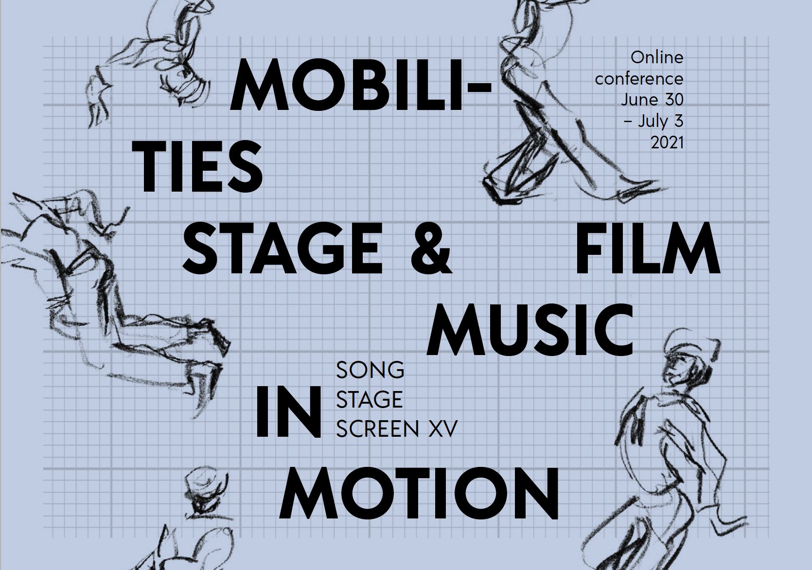 Cover des Booklets zur Tagung "Mobilities - Stage and Film Musical in Motion"