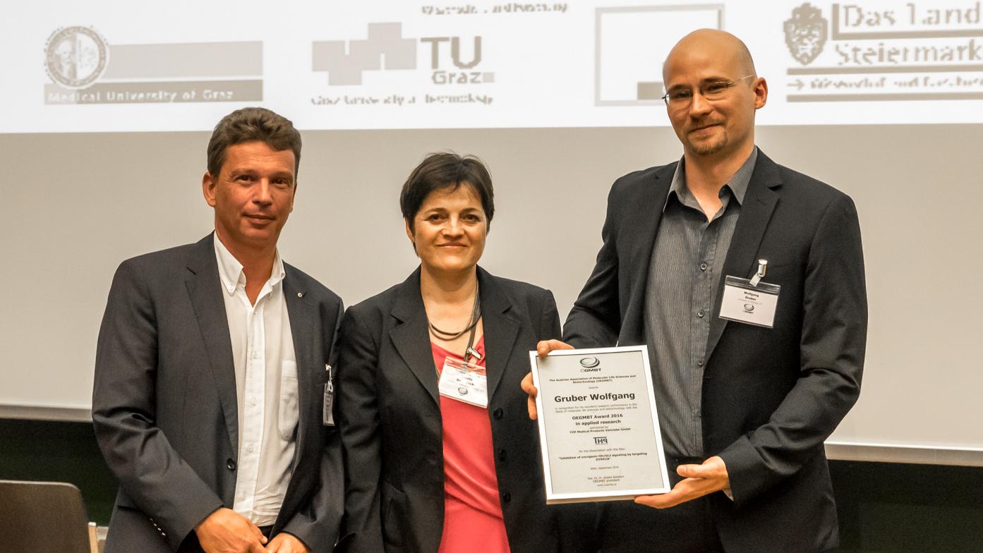 Foto: Preistr&auml;ger Wolfgang Gruber