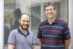 Foto: Dipl.-Ing. Dr. Luca Debiasi, Univ.-Prof. Dr. Andreas Uhl | © Kolarik Andreas