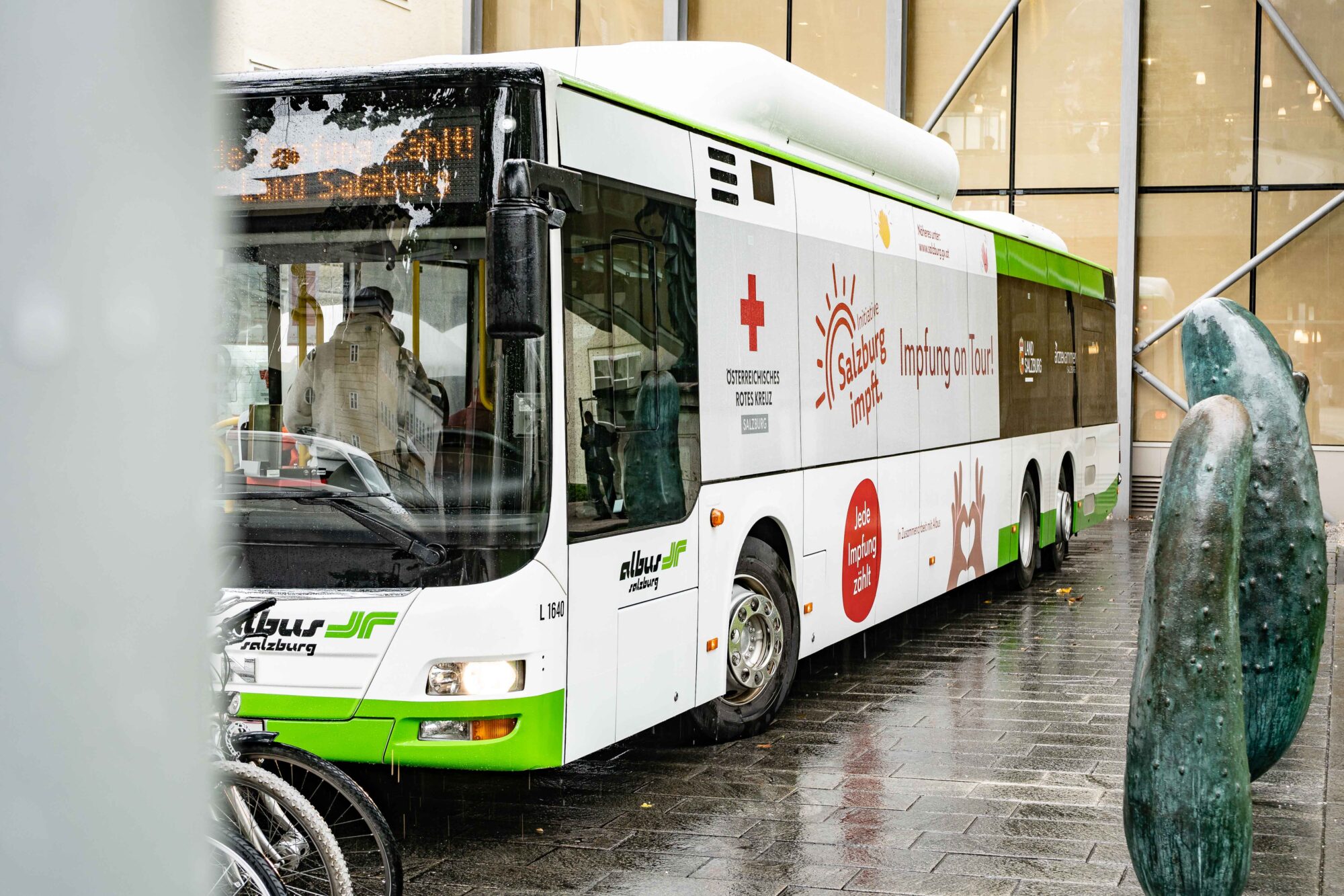 Impfbus Gro&szlig;e Universit&auml;tsaula 2021