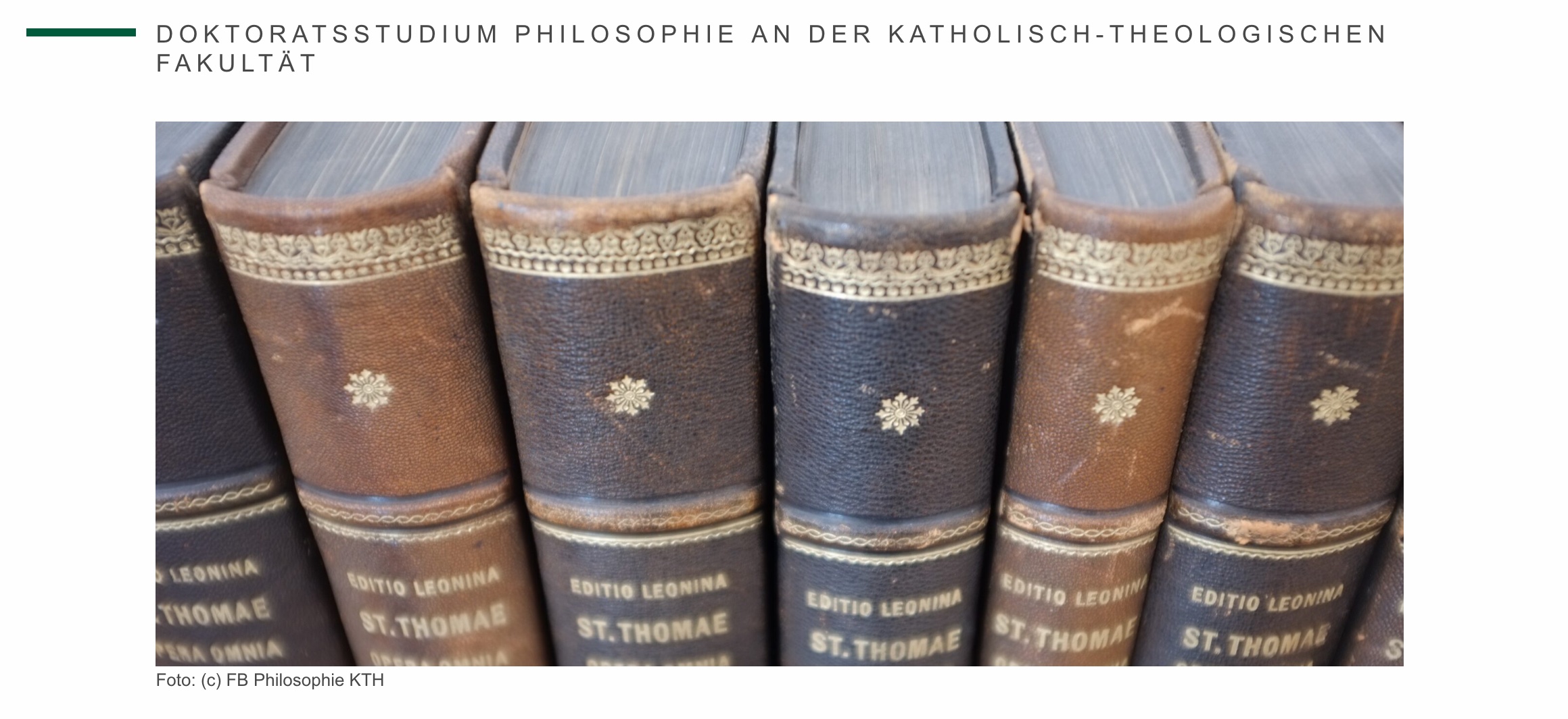 Doktoratsstudium der Philosophie KTH
