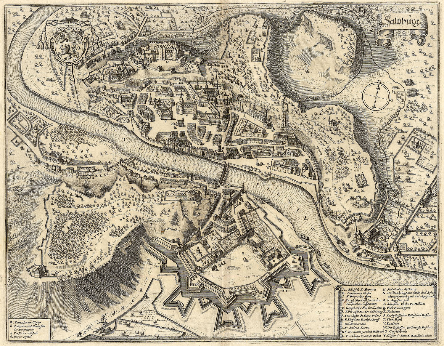 GII1185_Matthäus Merian Saltzburg, 1644