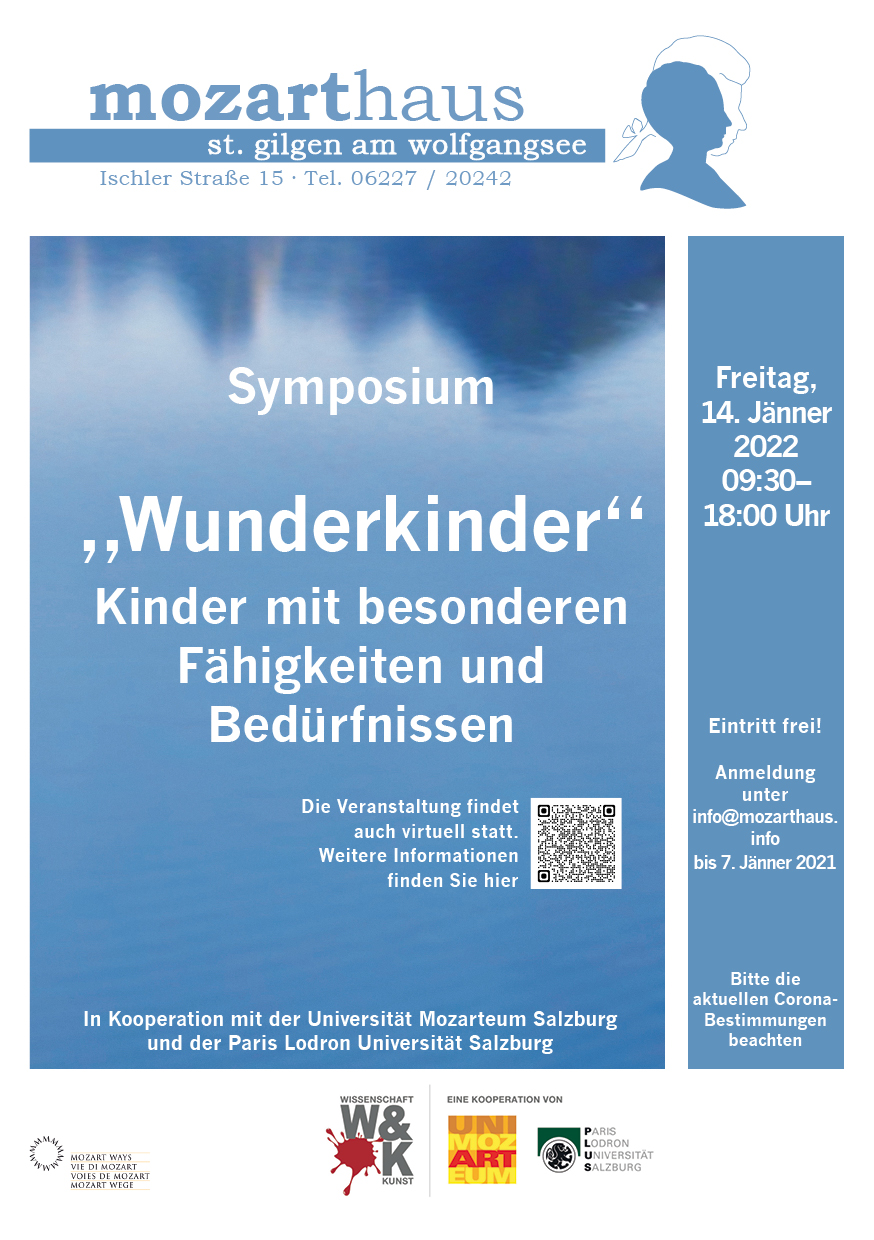 Symposium "Wunderkinder"