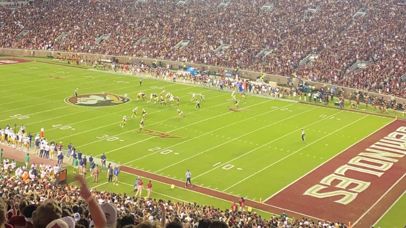 Footbal Spiel an der FSU