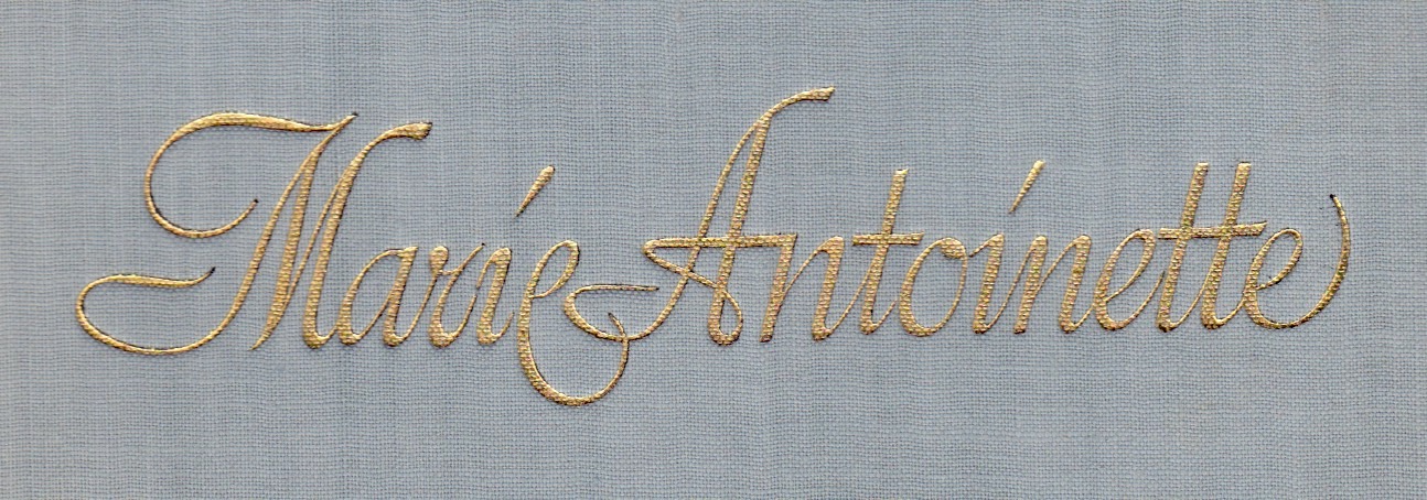 Marie Antoinette Schriftzug