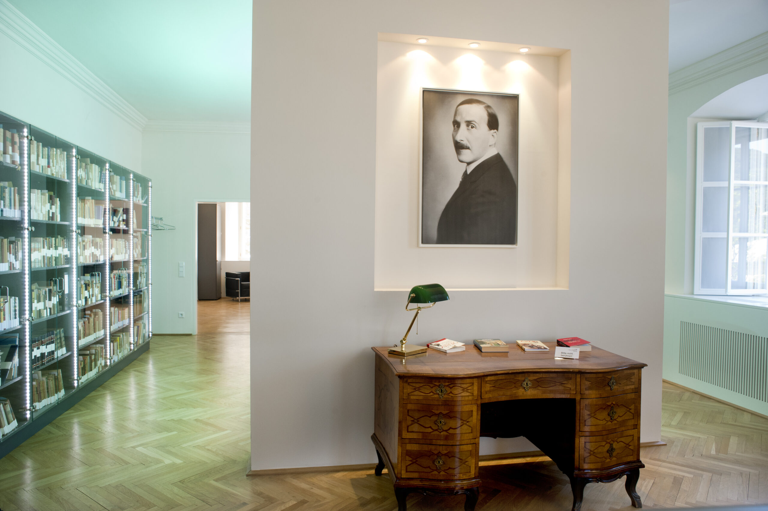 Stefan Zweig Zentrum von innen