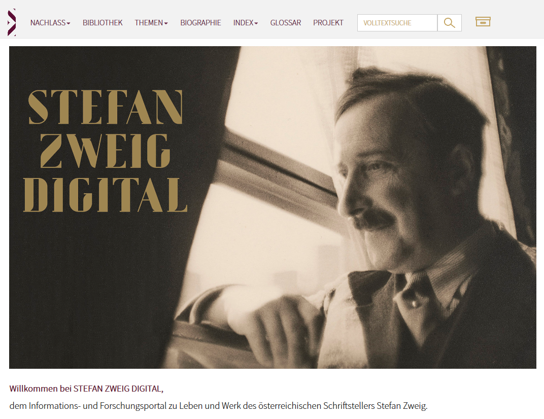 Stefan Zweig digital